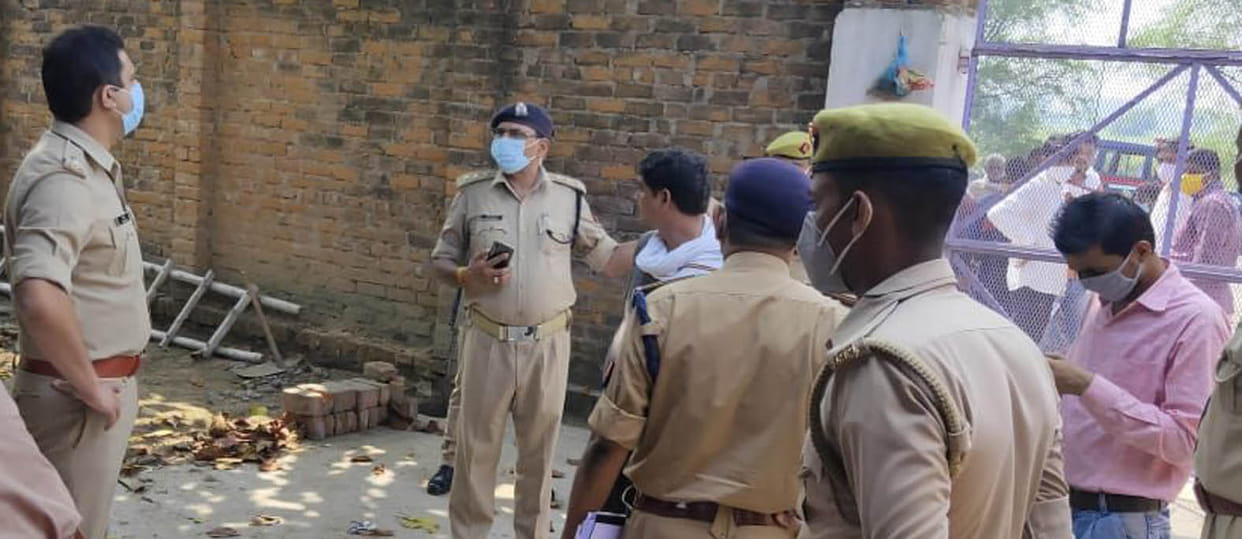 Sleeping janitor killed in the compound