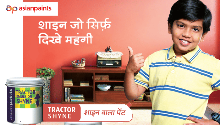 Asian Paints Shine Paint will keep your home like new