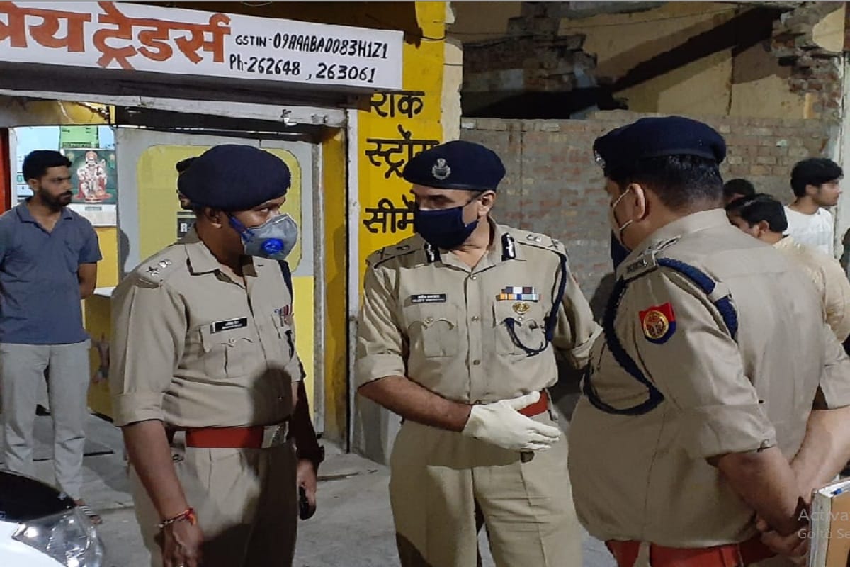 Baghpat Cement trader murder case: IG Praveen Kumar inquired about the case from police officers