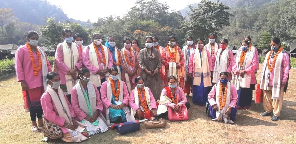 MLA honored Asha