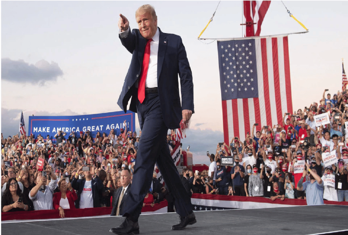 us election 2020 donald trump dancing in election campaign video goes viral
