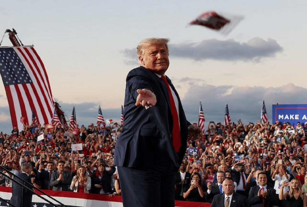 us election 2020 donald trump dancing in election campaign video goes viral