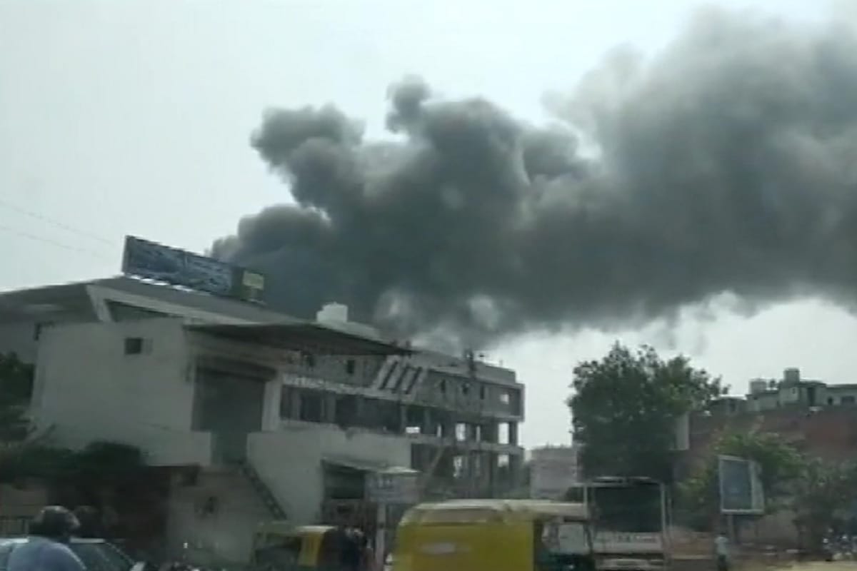Dehradun news: Fire in a closed firecracker factory at Sahaspur