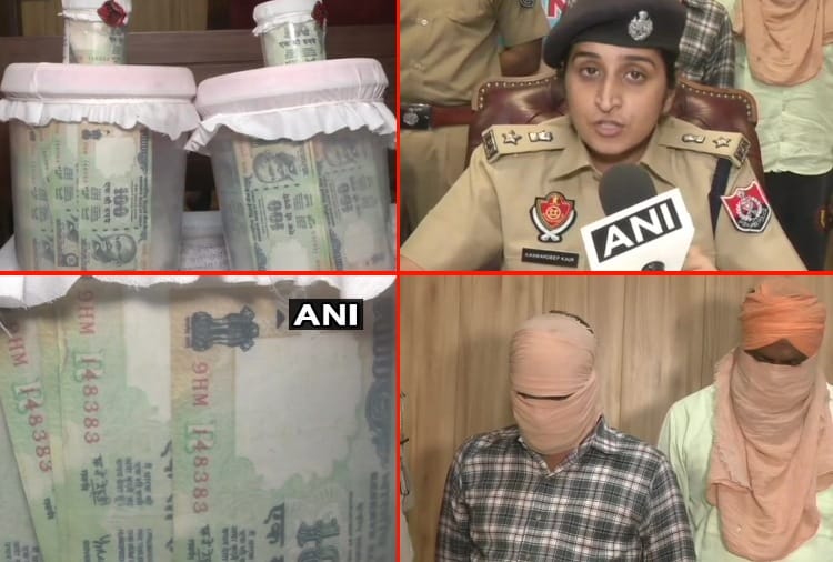 Two persons arrested by Ludhiana police, Fake currency notes and a colour printer seized