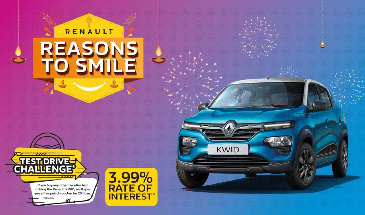 Navratri Offer: Renault Kwid offering bumper discount on its cheapest car Renault Kwid