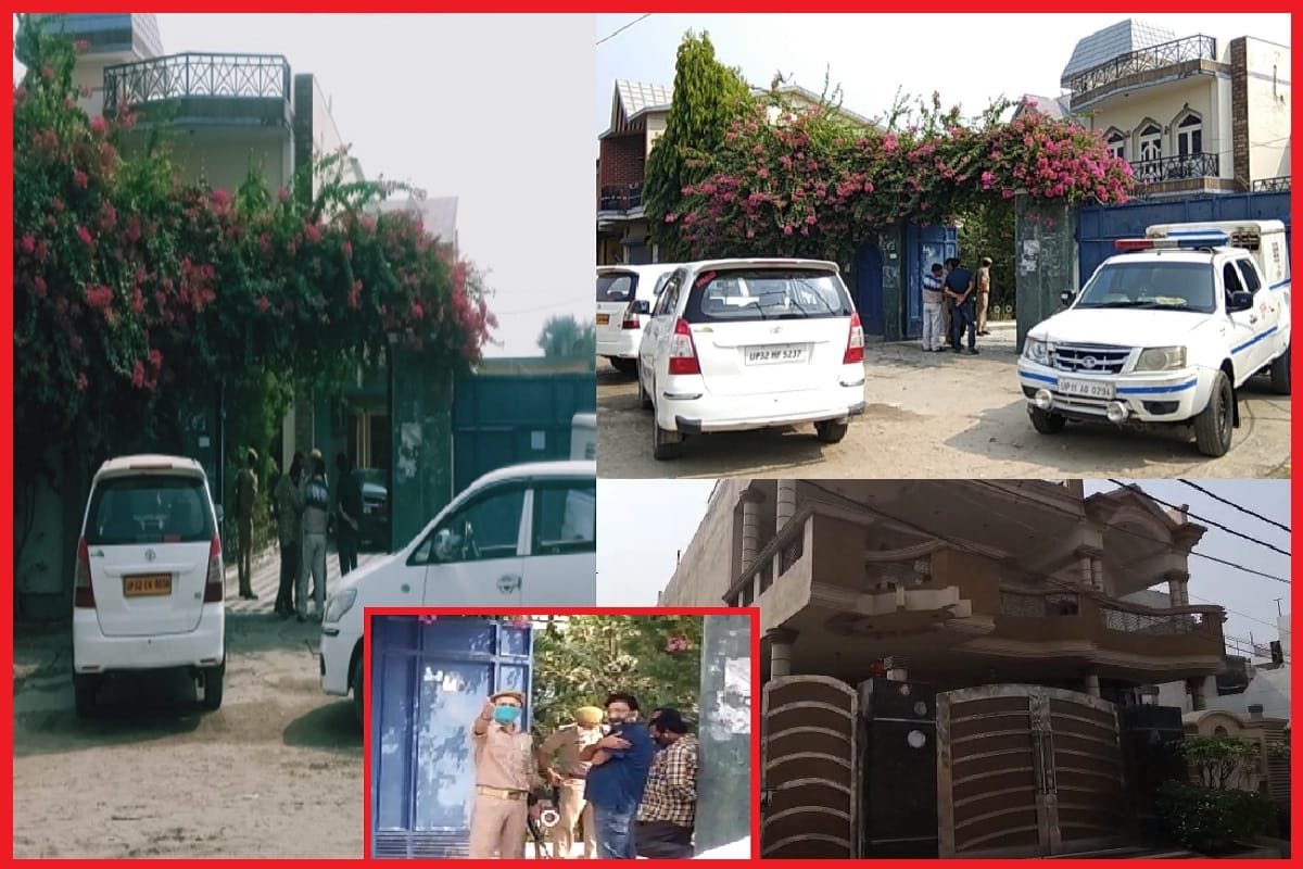ED team is raid in house of mining mafia Haji Iqbal at Saharanpur and see photos