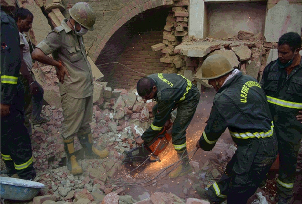 toy factory blast in aligarh All three brothers were married, children are small