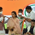 सुभाषिनी यादव कांग्रेस में हुई शामिल