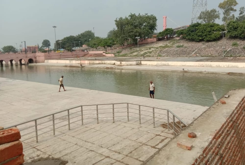 Prepration for Deepotsav starts in Ayodhya.