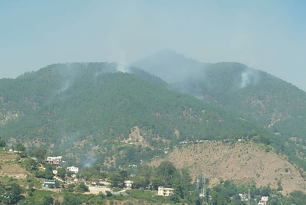 fire in kukdamayi forest