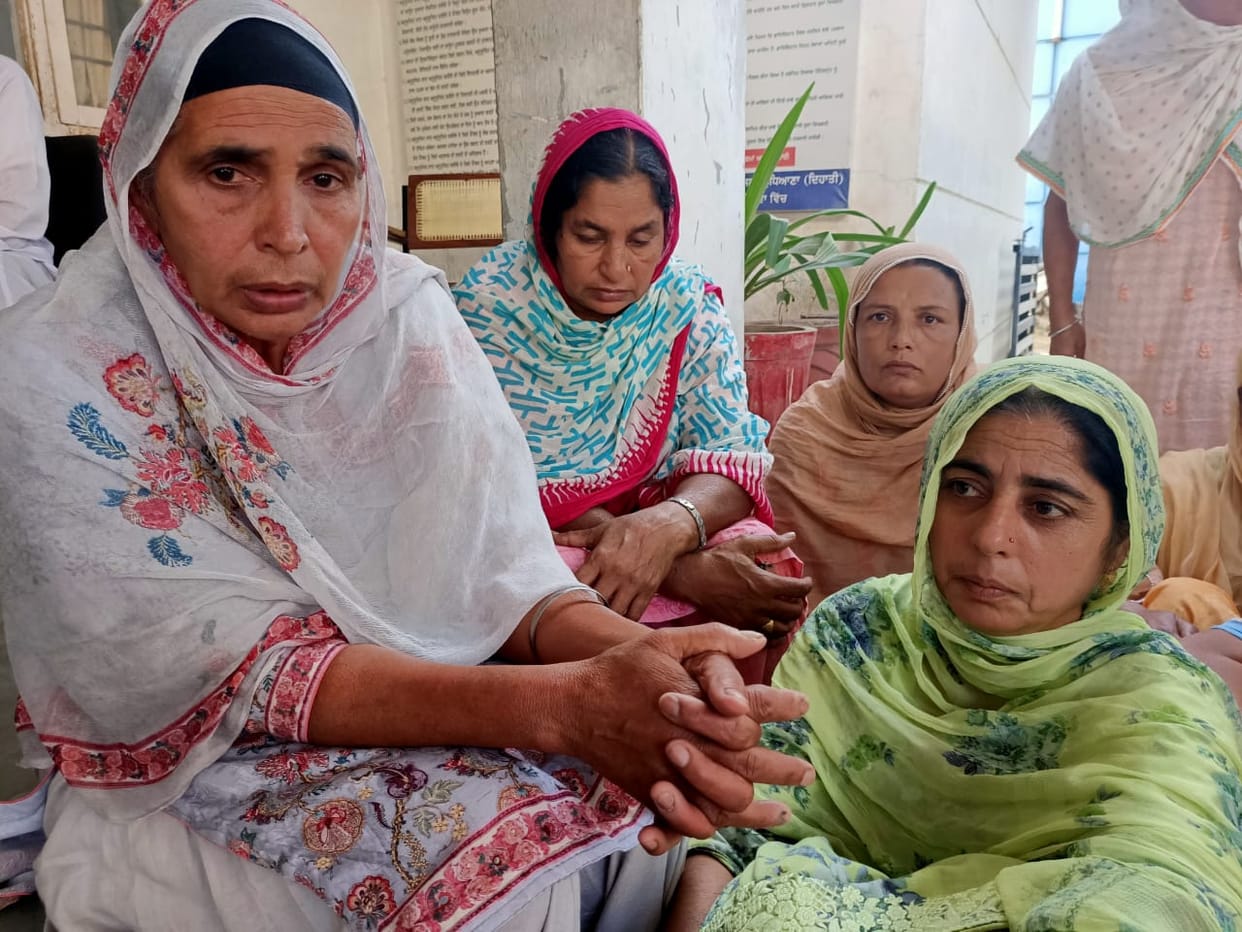 Family members agitated due to death of young man at police station in Halwara Ludhiana