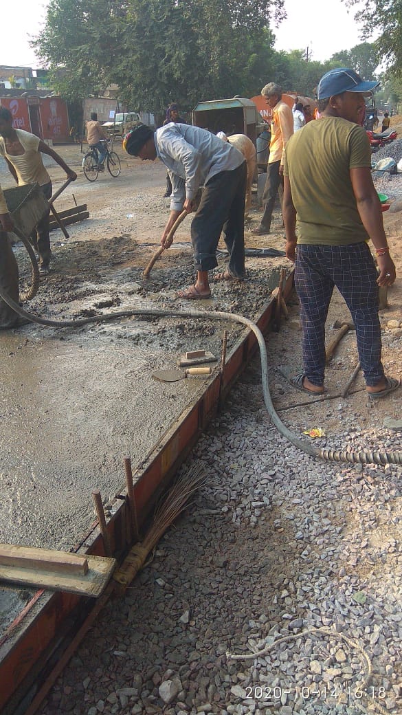 road contruction