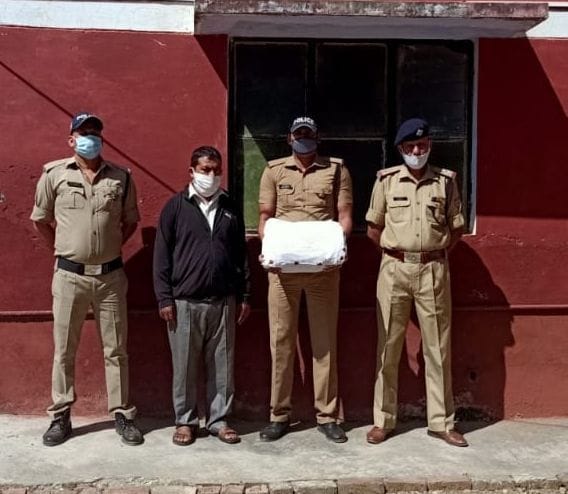 Youth arrested with more than seven kilos of charas in Someshwar