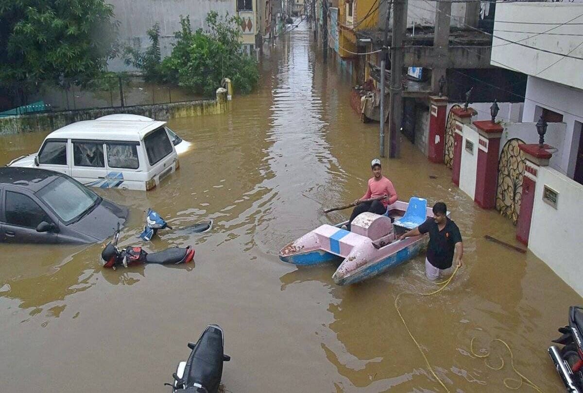 CM K Chandrashekar Rao says, Telangana incurred losses worth Rs 5000 crores due to heavy rains and flash floods
