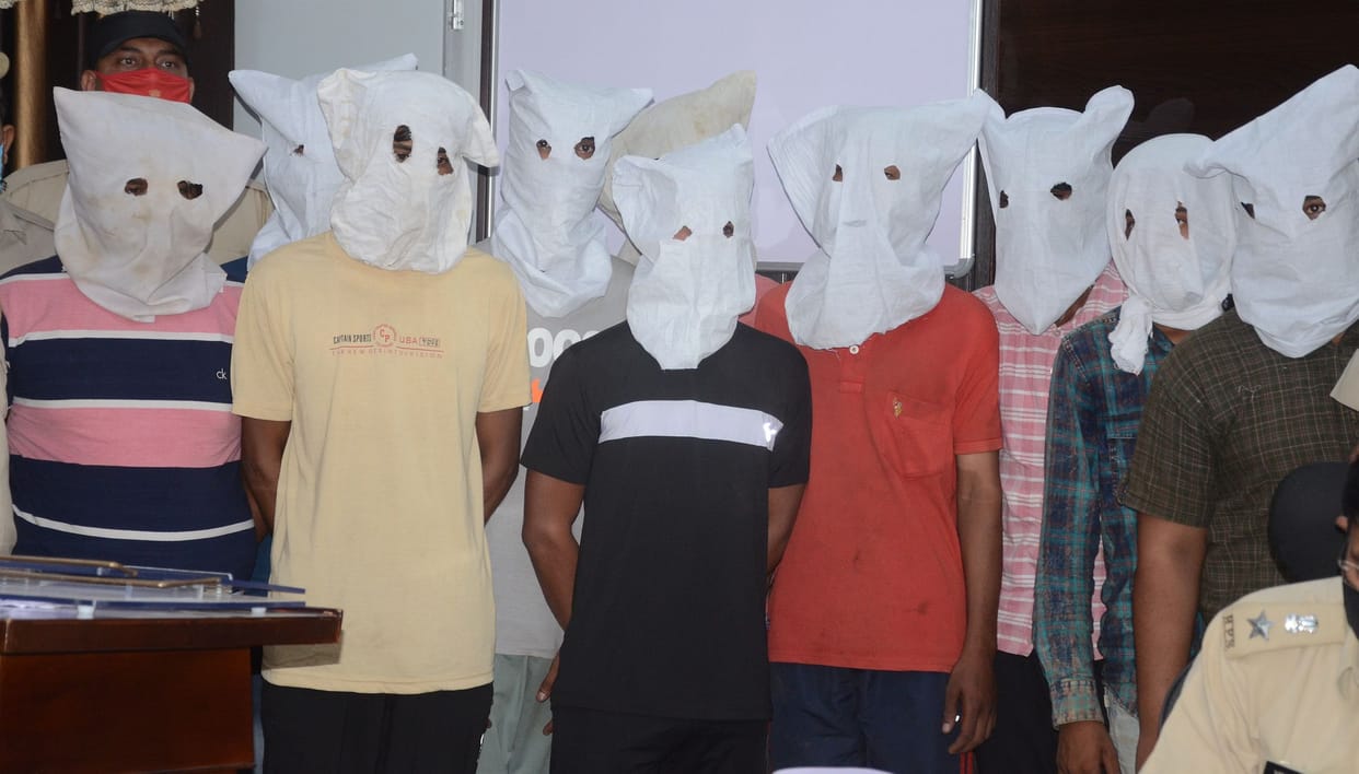 Two main accused arrested from Kaliyana region, both have 14 cases registered
