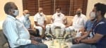 बैठक में प्रतिनिधियों को संबोधित करते अग्रोहा धाम के राष्ट्रीय कार्यकारी अध्यक्ष बजरंग गर्ग।