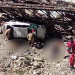 two killed as tourist car fell into gorge in kullu