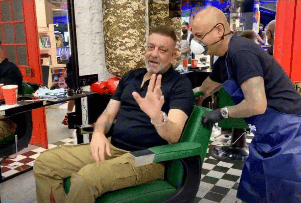 Sanjay Dutt showed scar post treatment Says I Will Be Out Of This Cancer Soon