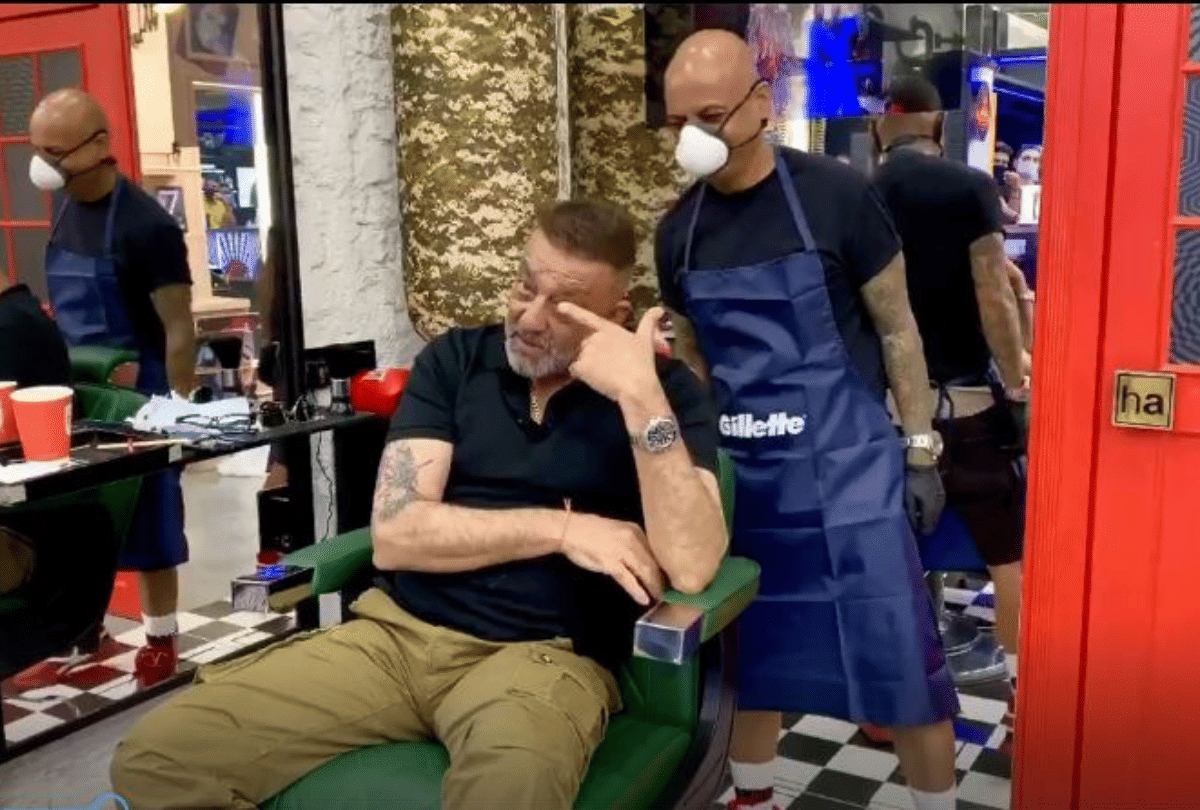 Sanjay Dutt showed scar post treatment Says I Will Be Out Of This Cancer Soon