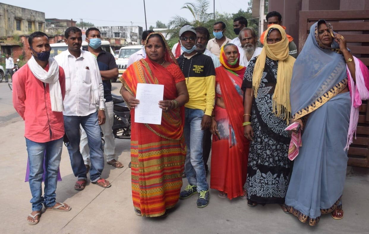 Letter given to DM for stopping illegal construction