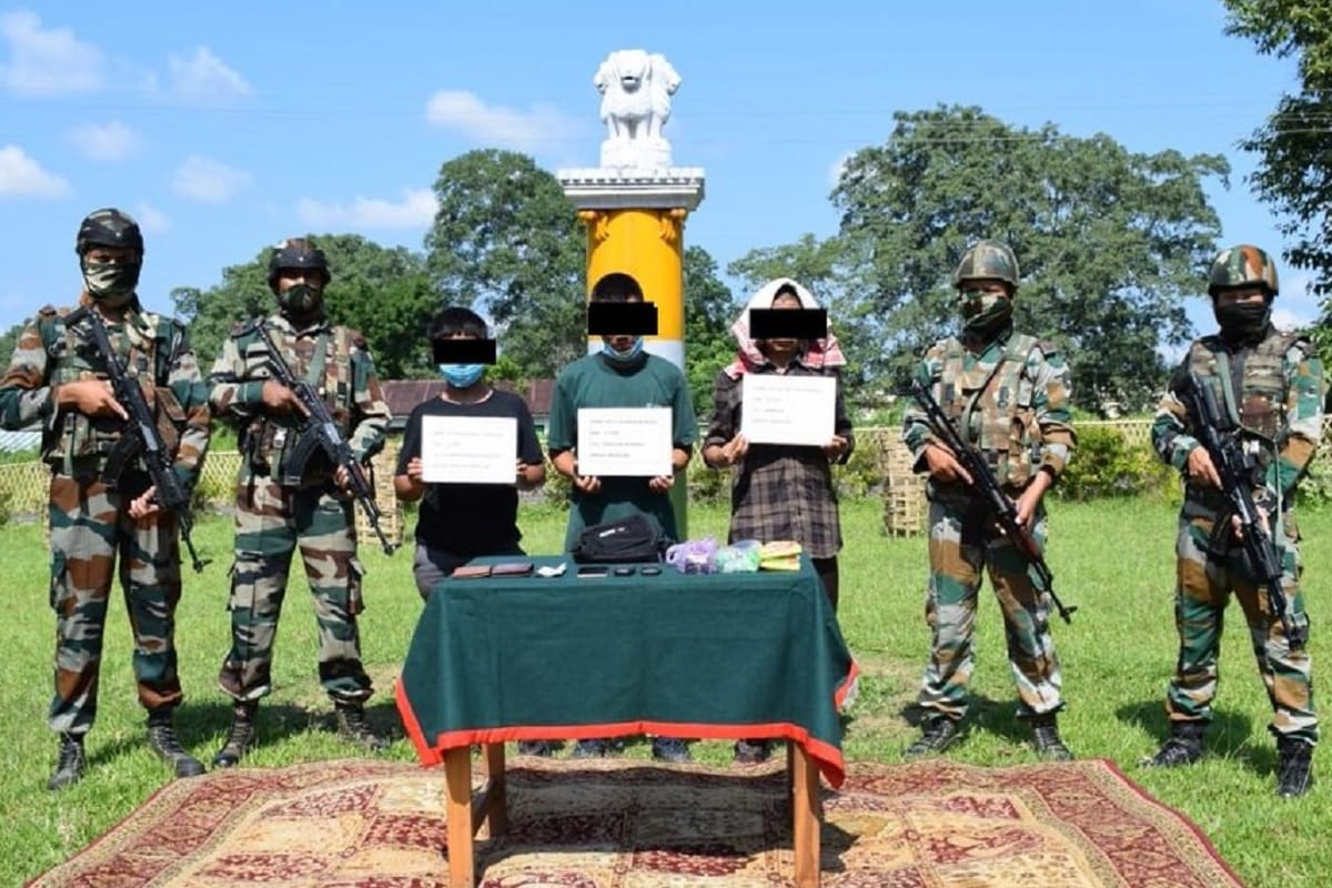 Assam Rifles operation in Arunachal Pradesh apprehension of three NSCN Cadres