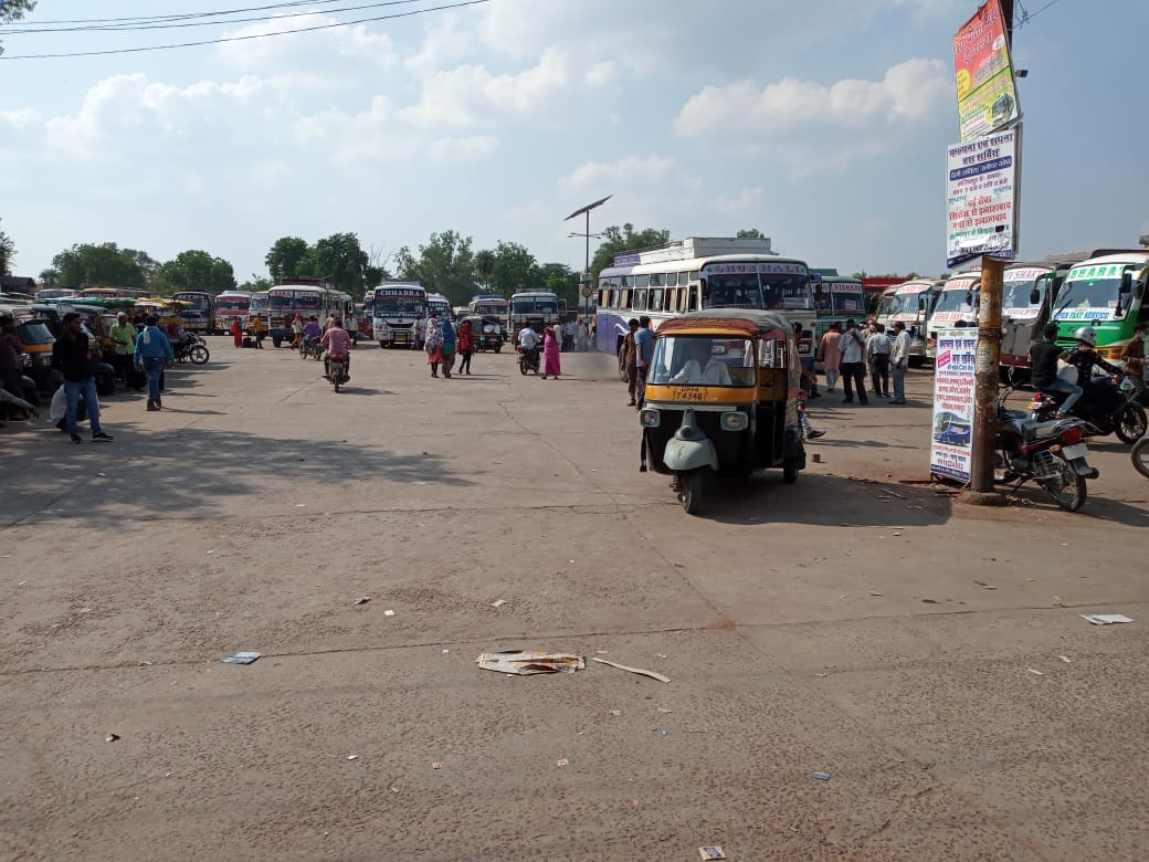 no security at interstate bus stand