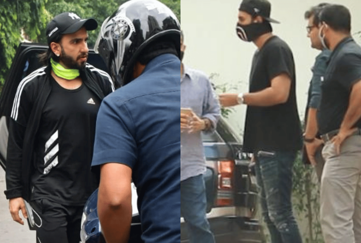 Ranveer Singh Car Accident and Ranbir Kapoor start shooting of film Shamshera