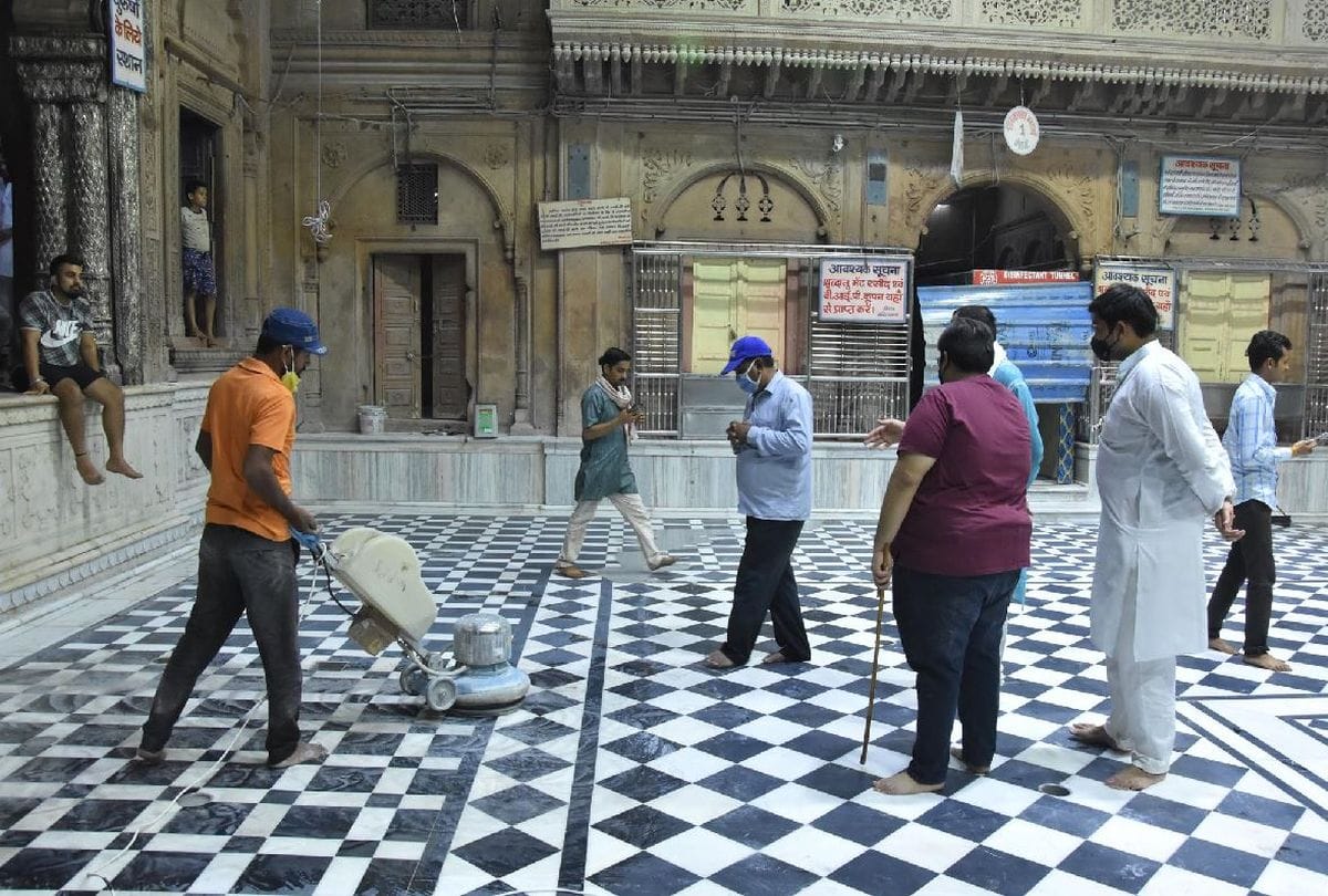Shri Banke Bihari Temple doors of will open for devotees in Vrindavan