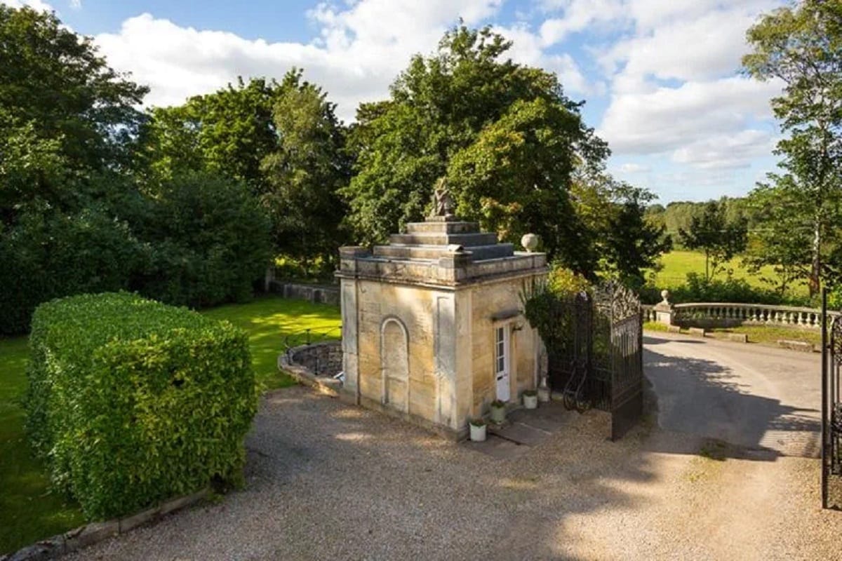property believed to be the smallest detached house in Britain built at the entrance to Grimston Park