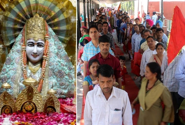 Navratri 2020: Shri Mata Mansa Devi temple is decorated in a grand way in Panchkula