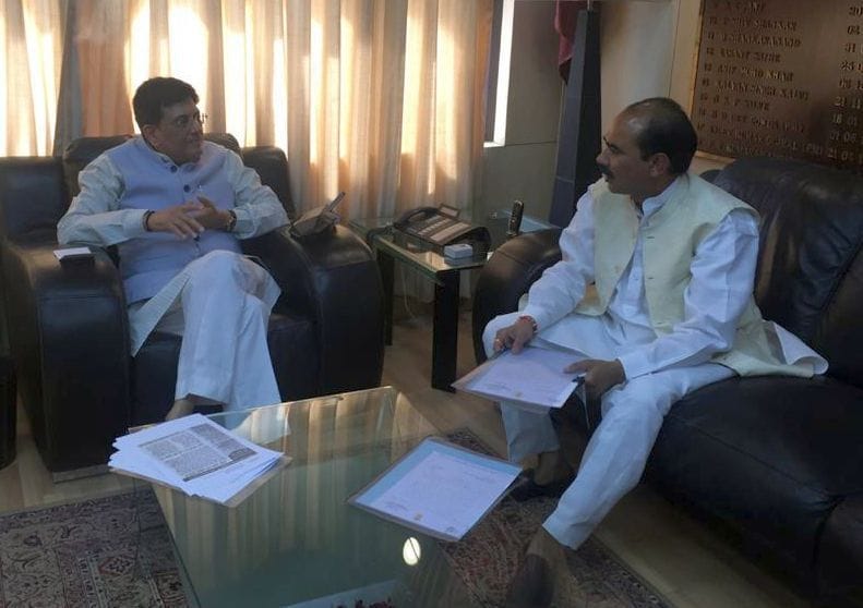 Ajay Tamta met railway minister for Tanakpur-Bageshwar rail line
