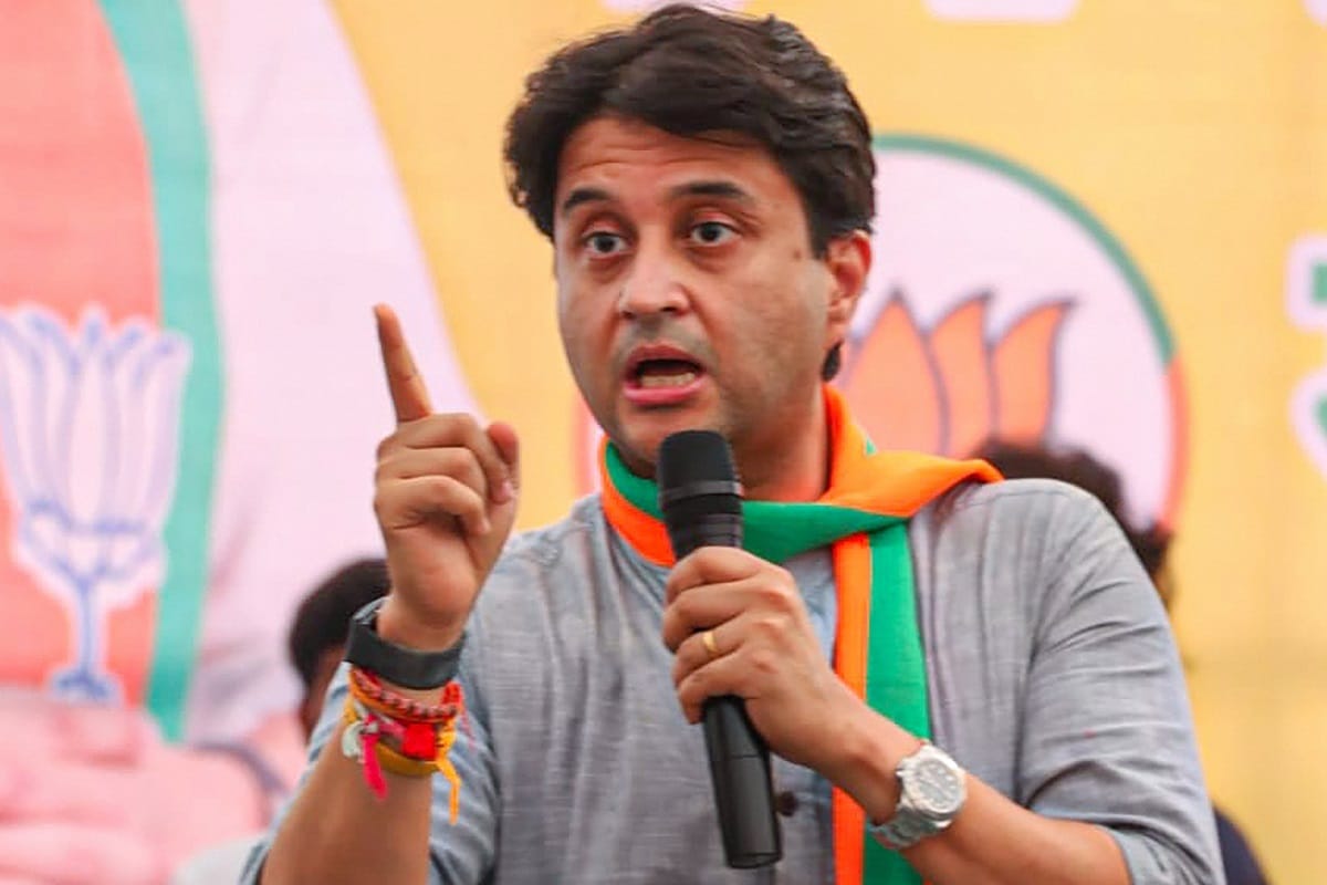 Youth Congress president Srinavas BV shared a meme commenting on Jyotiraditya Scindia, BJP slammed back