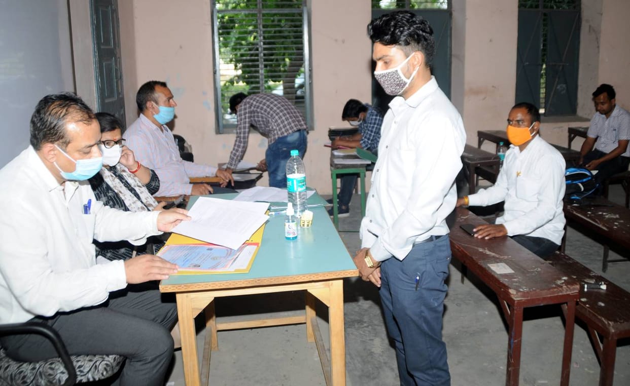 Pulses acreage remained confined in the district