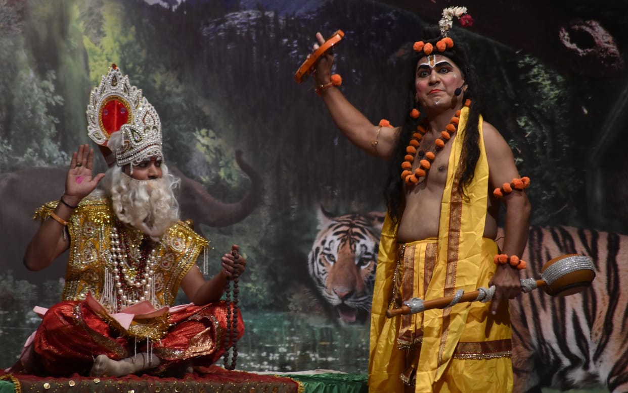 Ramlila start with Narada Moh play