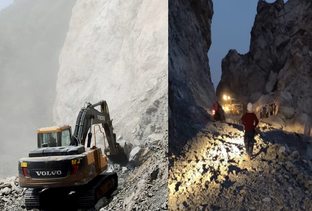 Rishikesh Badrinath Highway open after Six Month in Totaghati, Photos