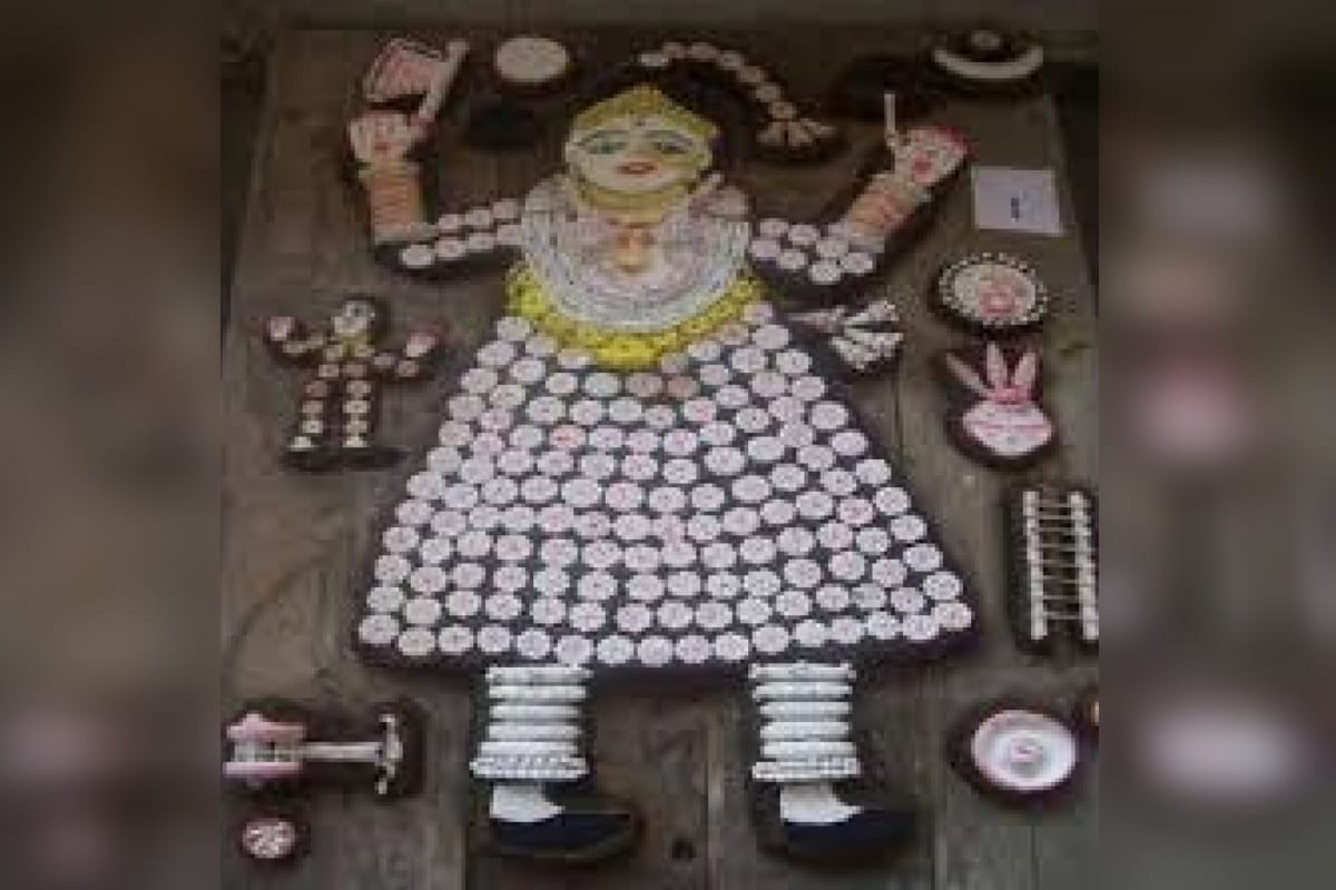 Sanjhi 2023 festival during Navratri sanjhi mata ki puja aarti kaise kare