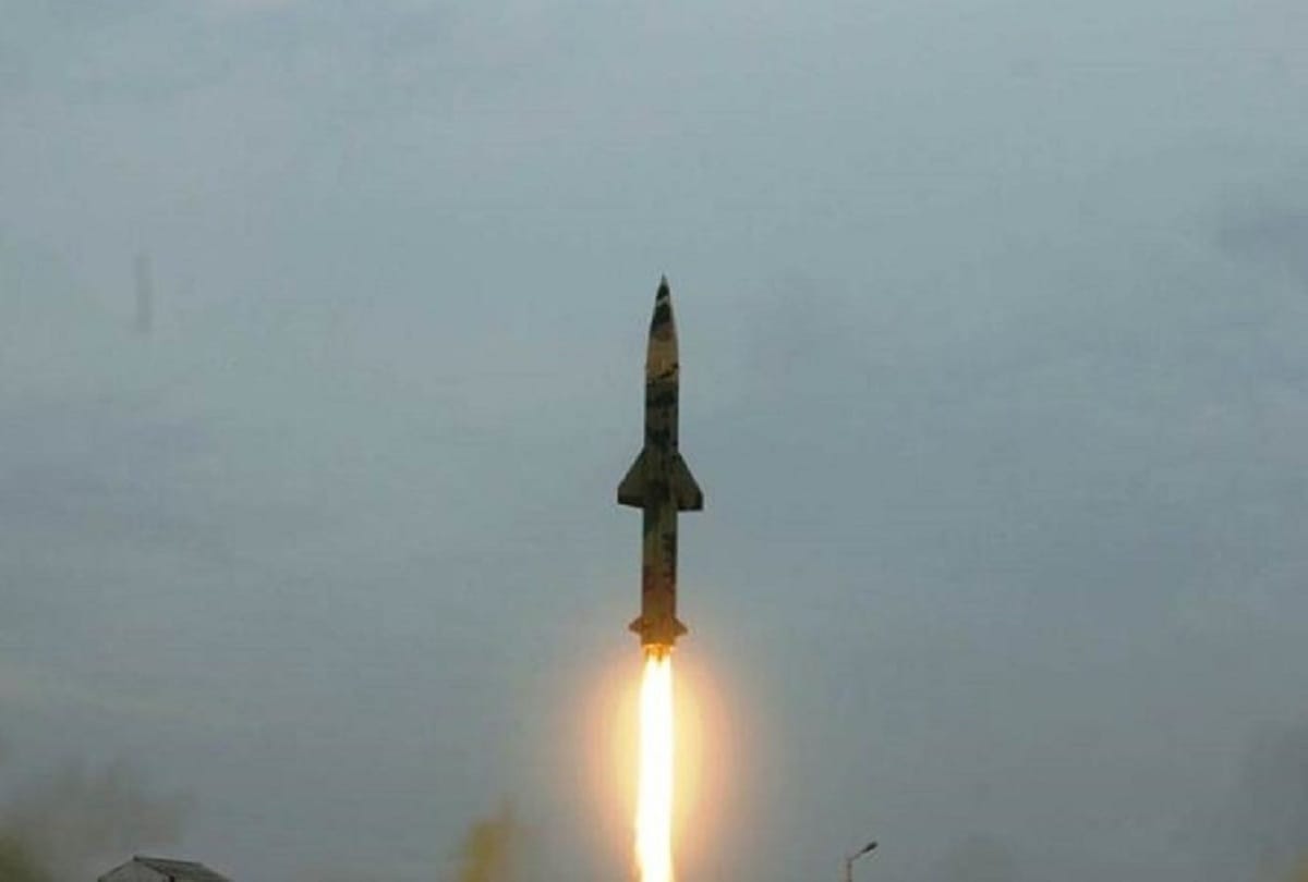 India successfully testfired the over 250 km strike range Prithvi-2 ballistic missile off the coast of Balasore