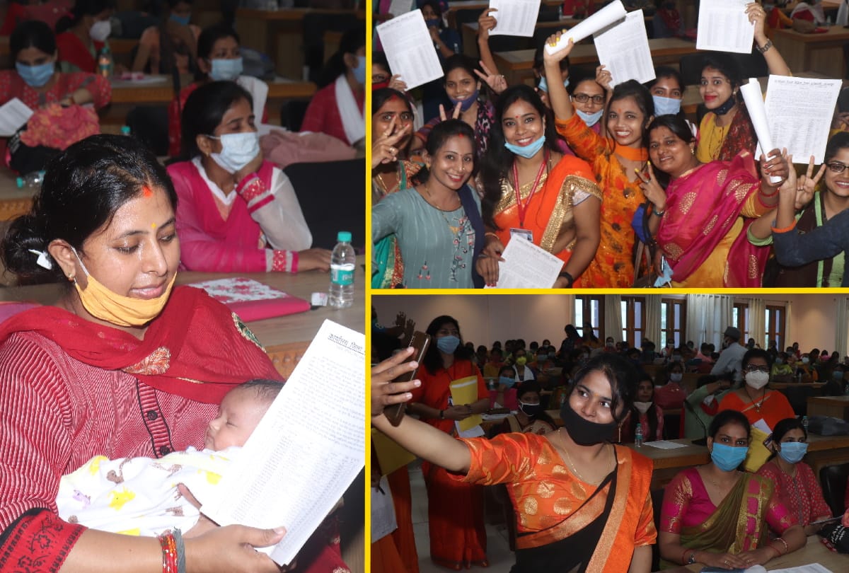 841 teachers very happy after receiving appointment letter in Gorakhpur