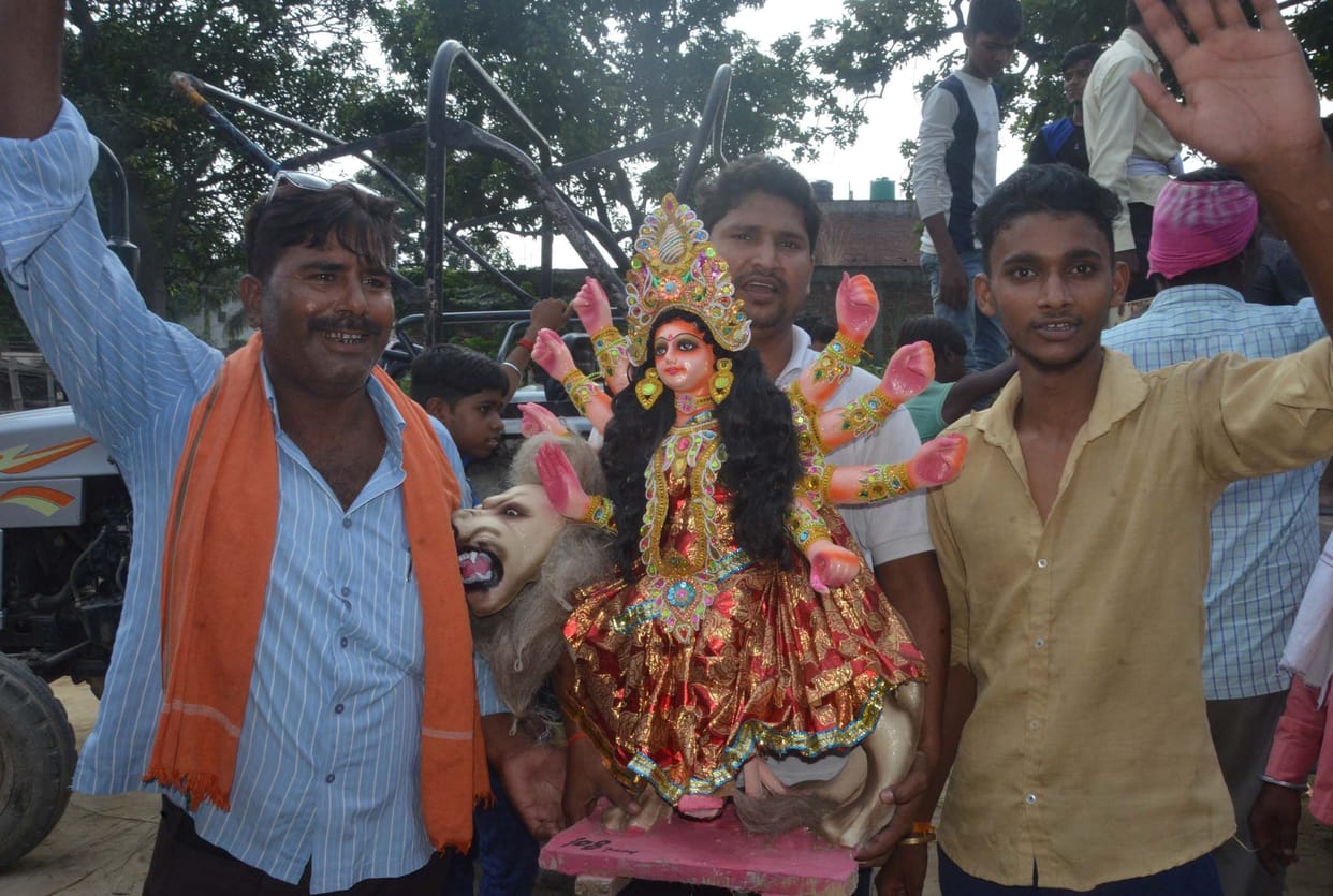 Mythological devidham sanitized, will be worshiped amidst social distancing - worship