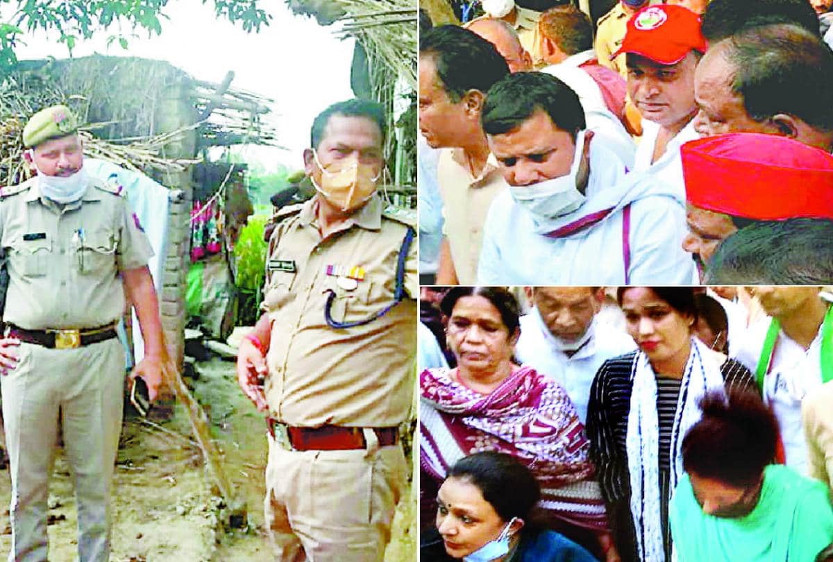 barabanki rape case: many parties leaders met family of victim