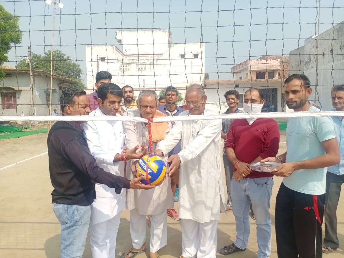 Volleyball tournament inaugurated in Nangla Mandoud