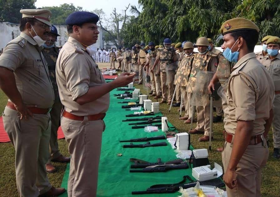 Riot control rehearsed