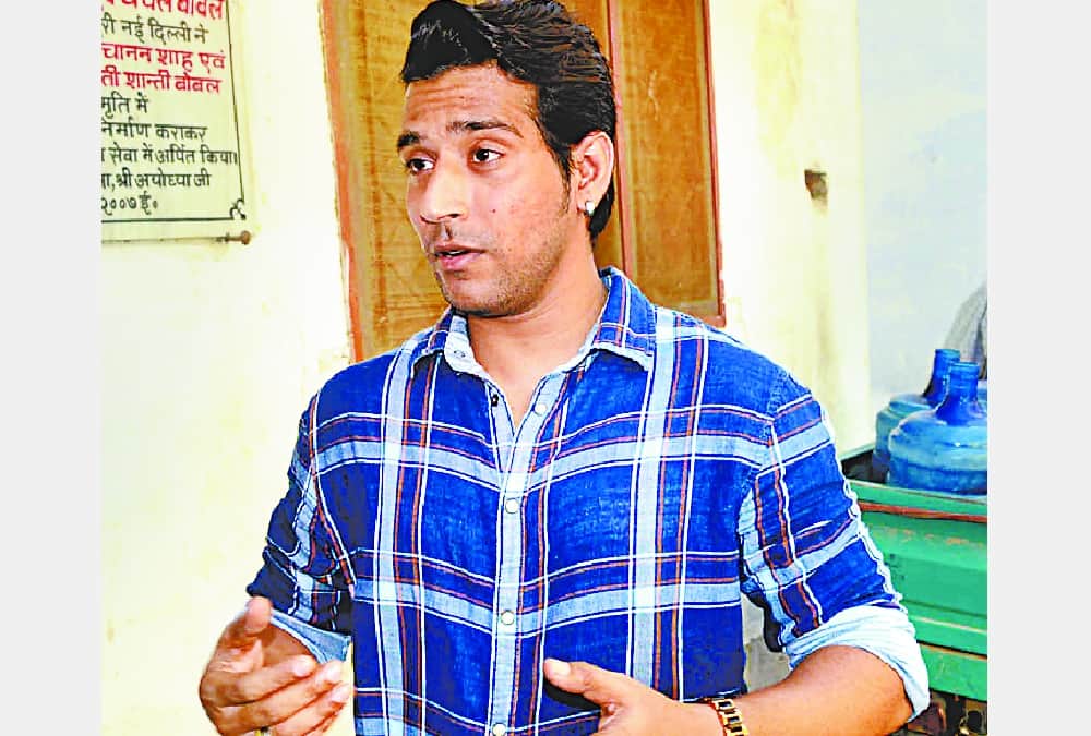 artists in ayodhya for Ramleela.