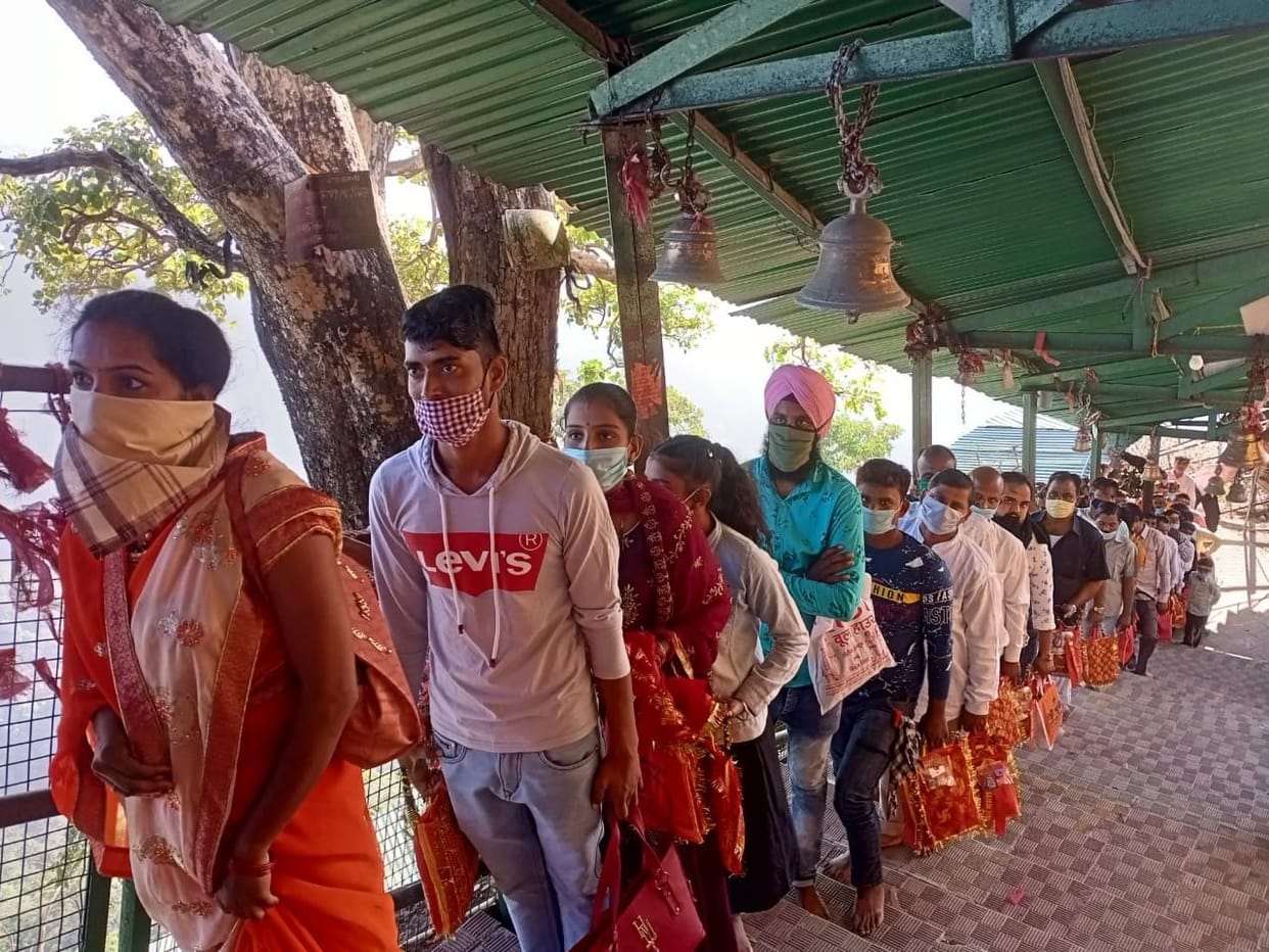 Ma Purnagiri Dham: Faith heavy on Corona disease