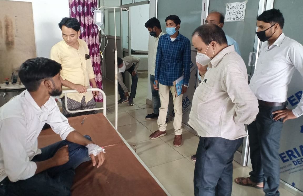 team inspection in hospital in hardoi