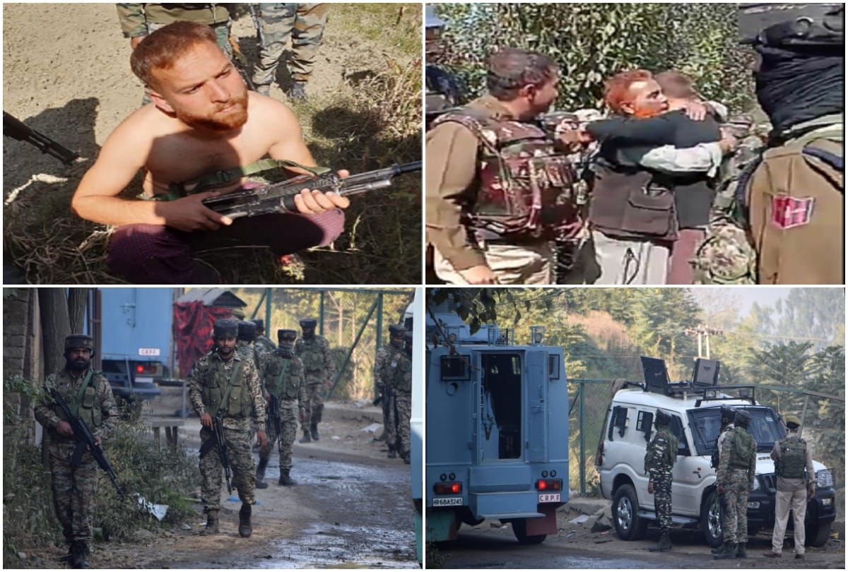 jammu and kashmir Army officials spoke to terrorist after surrender no problem son Video viral see photos
