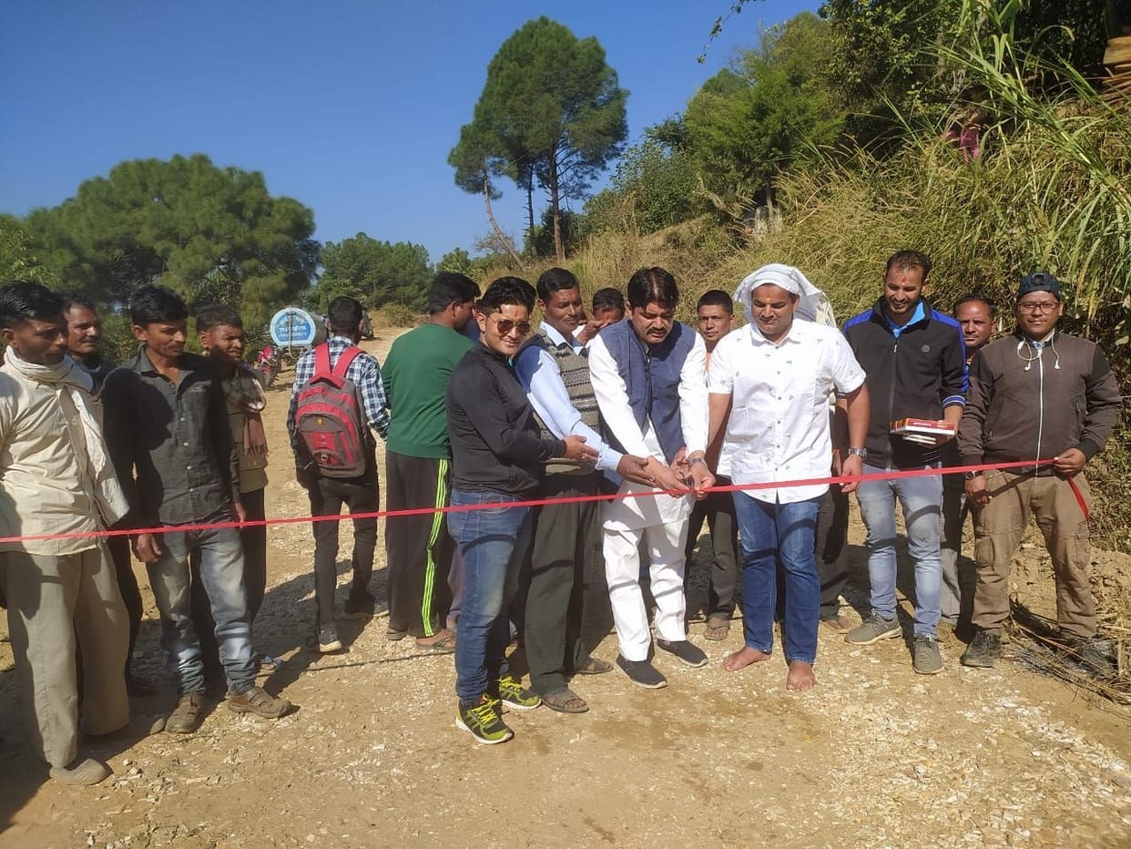 New Road in Ranikhet
