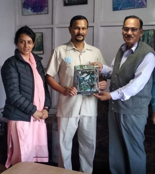 Anjali got the degree after completing research work