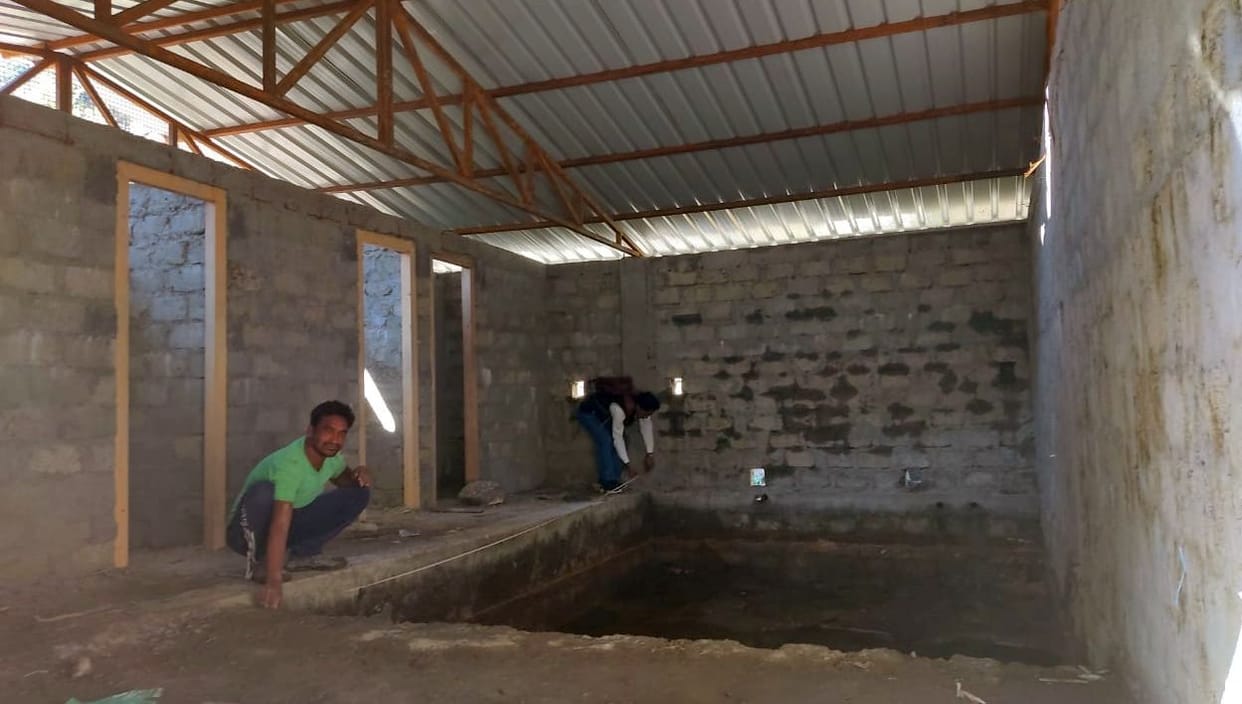 Tourists will enjoy bathing in indoor pool instead of hot water sources