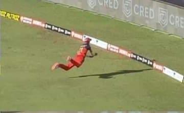 Shahbaz Ahmed takes stunning catch